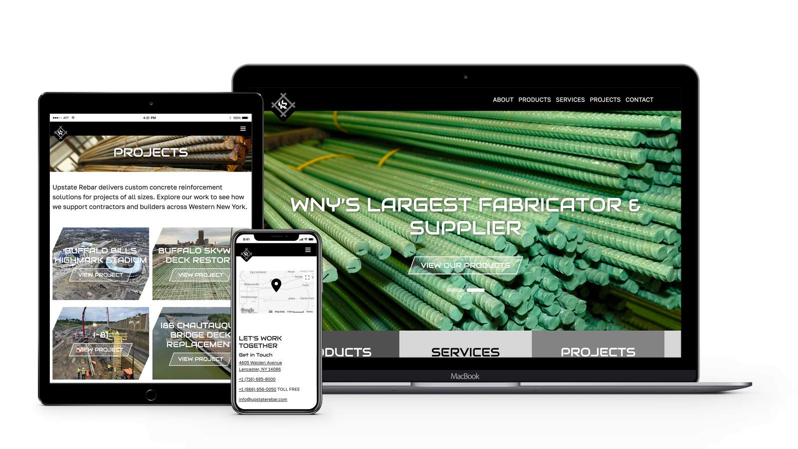 Upstate Rebar Laptop/Tablet/Phone