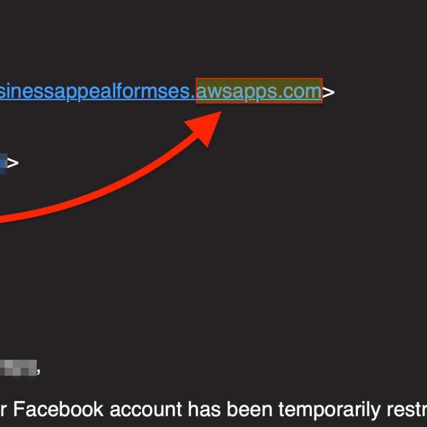 Does the domain match the sender?