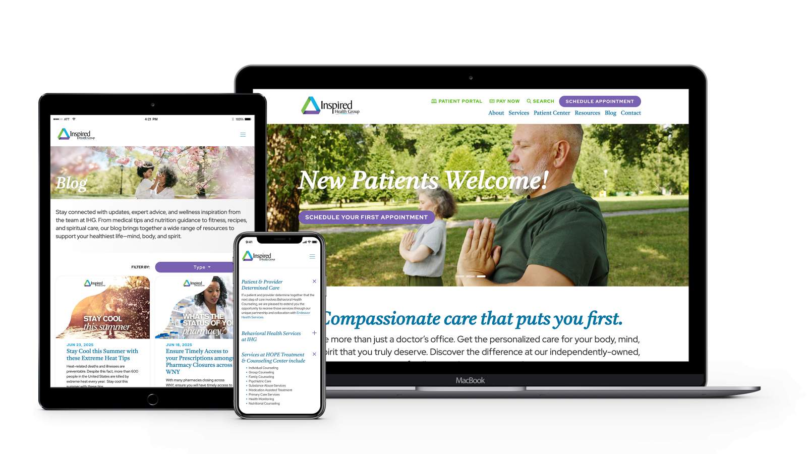 Inspired Health Group Laptop/Tablet/Phone