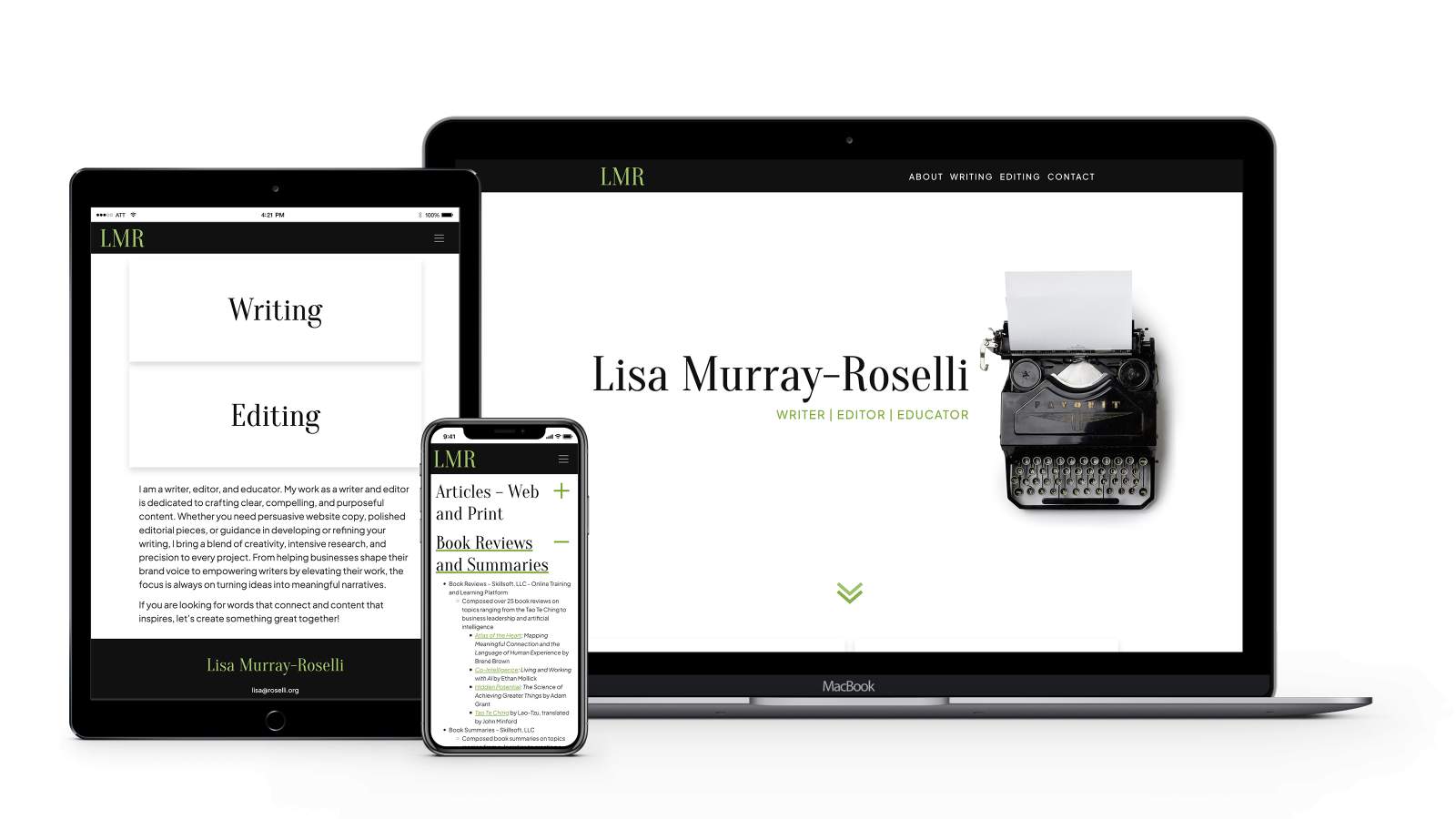 Lisa Murray-Roselli Laptop/Tablet/Phone