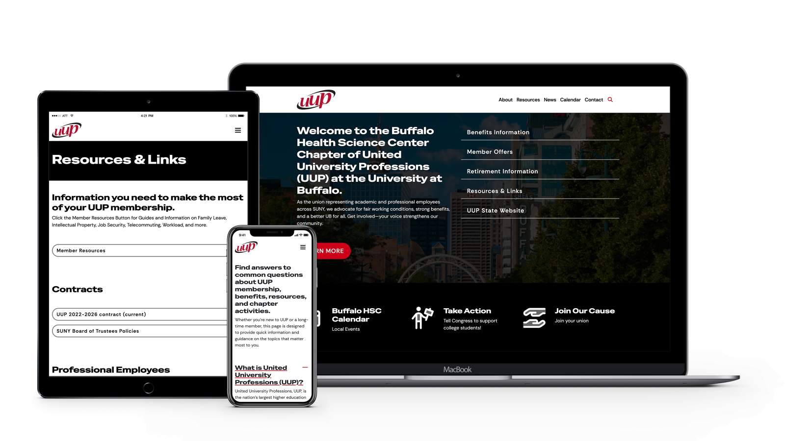 United University Professions Buffalo Health Science Center Chapter at the University at Buffalo (UUP) Laptop/Tablet/Phone